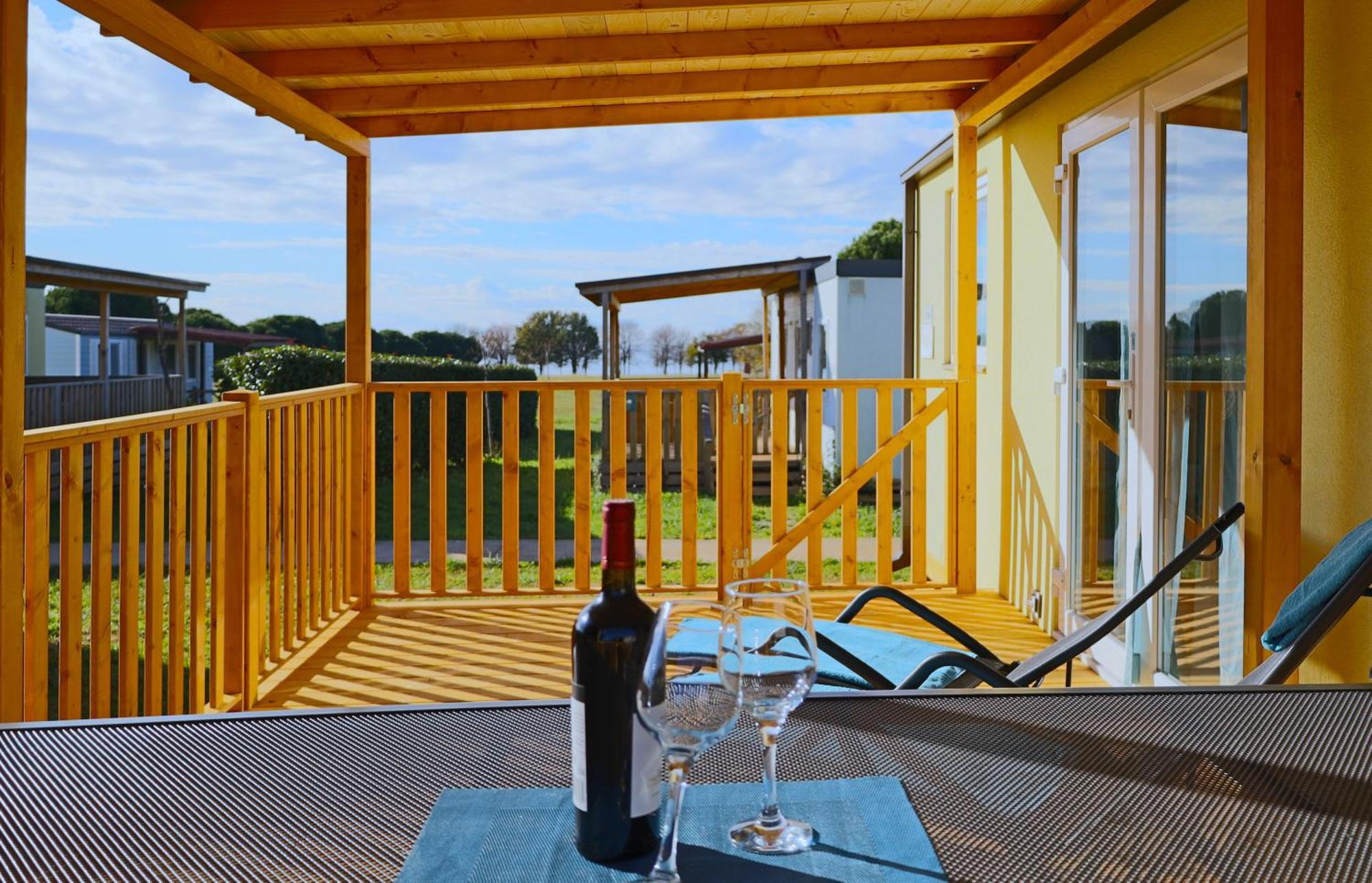 Panorama Mobile Homes In Camping Park Умаг Екстер'єр фото