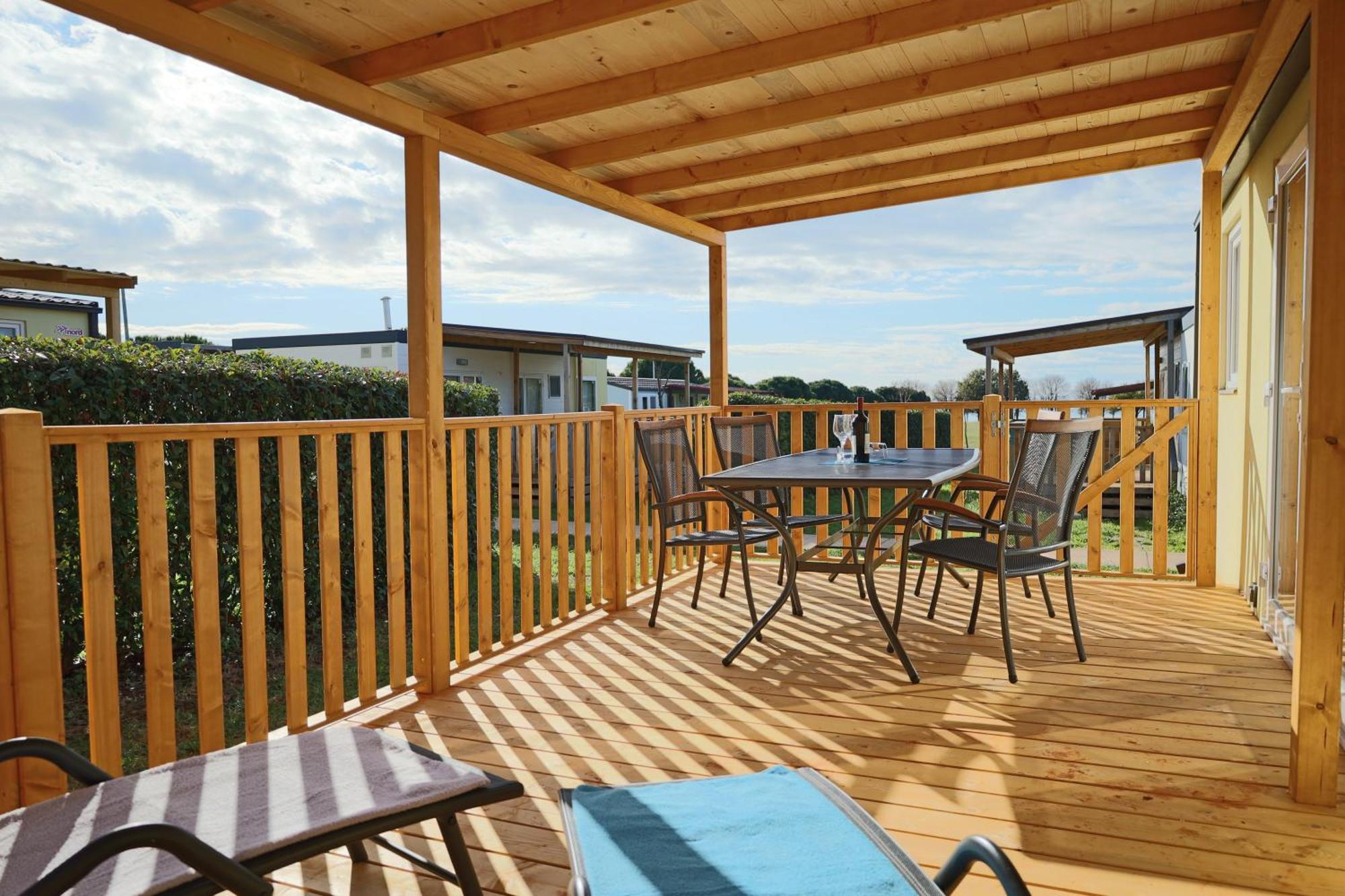Panorama Mobile Homes In Camping Park Умаг Екстер'єр фото
